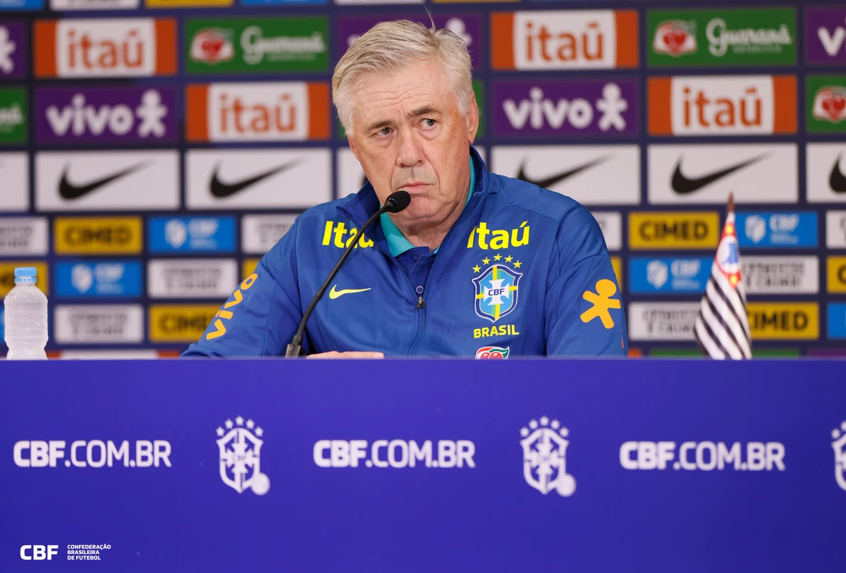 Ancelotti divulga convocados do Brasil para amistosos