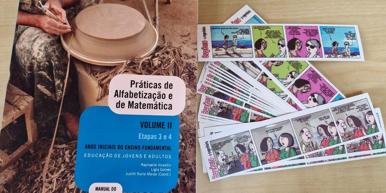 Quadrinhos viram ferramenta de conscientização social na EJA