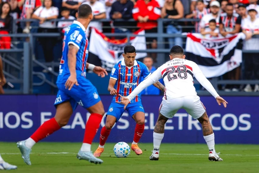 Bahia arranca empate, mas volta a mostrar fragilidade e pressão cresce sobre Ceni