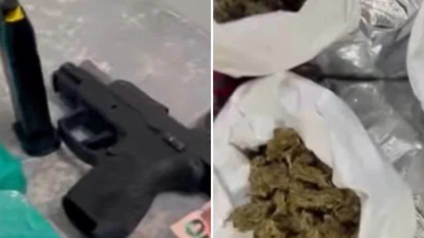 Dupla é presa com mais de 7 kg de drogas e arma em Luís Eduardo Magalhães