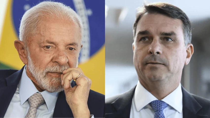 Lula e Flávio Bolsonaro ficam tecnicamente empatados no 1º turno, aponta Datafolha