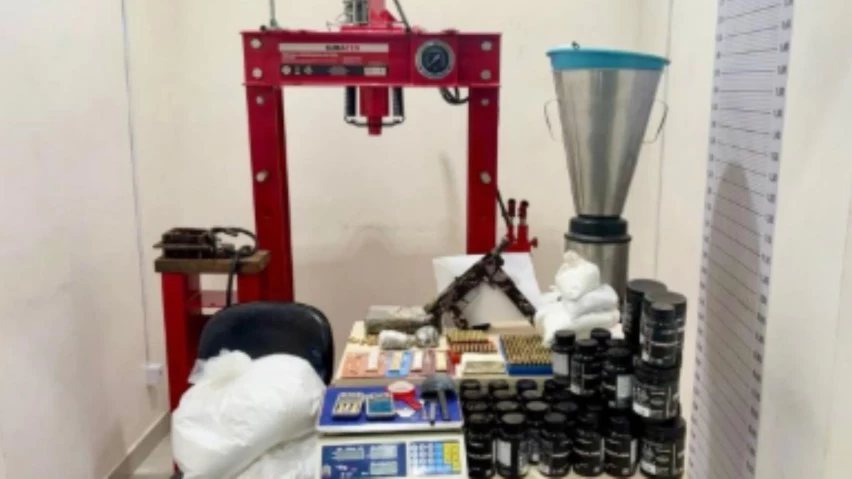 PM estoura laboratório de drogas em Vitória da Conquista