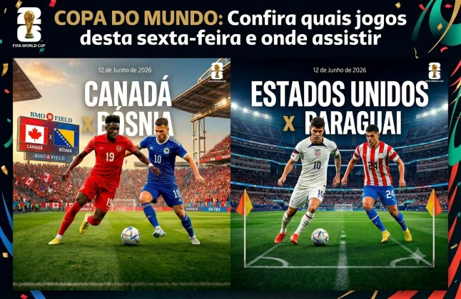 Confira quais jogos desta sexta-feira e onde assistir